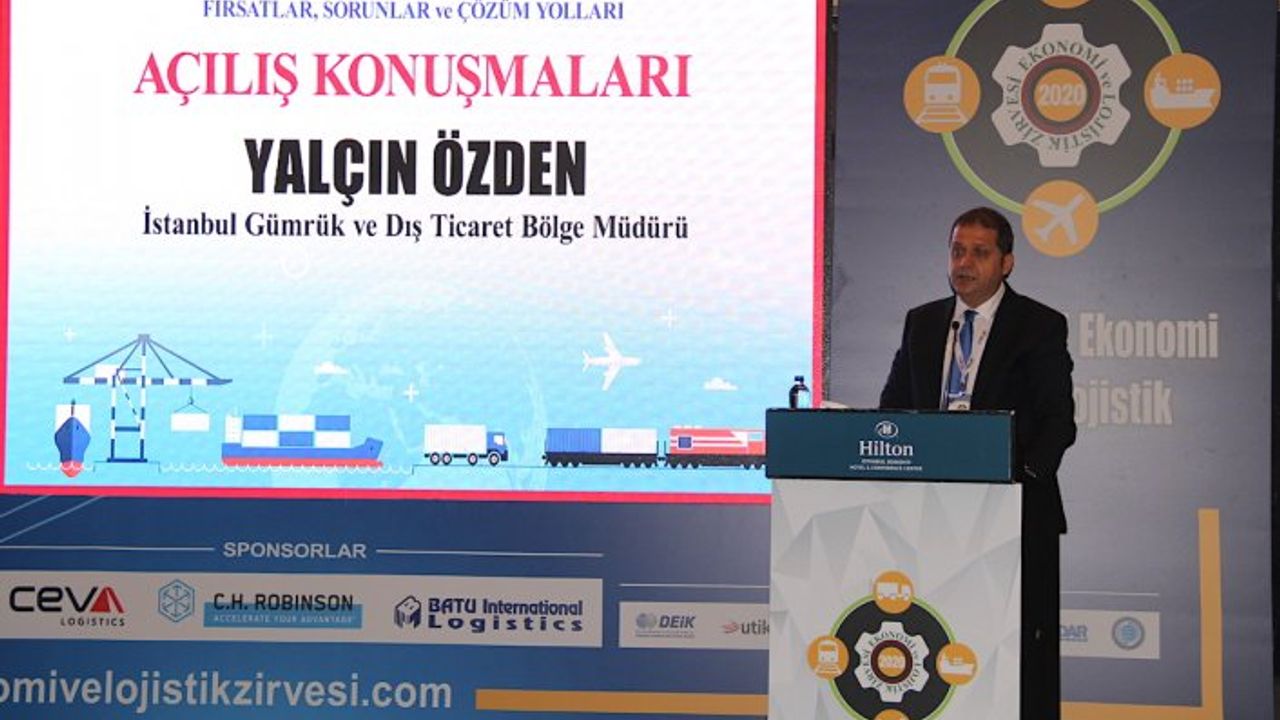 İstanbul Gümrük ve Dış Ticaret Bölge Müdürü Özden konuştu