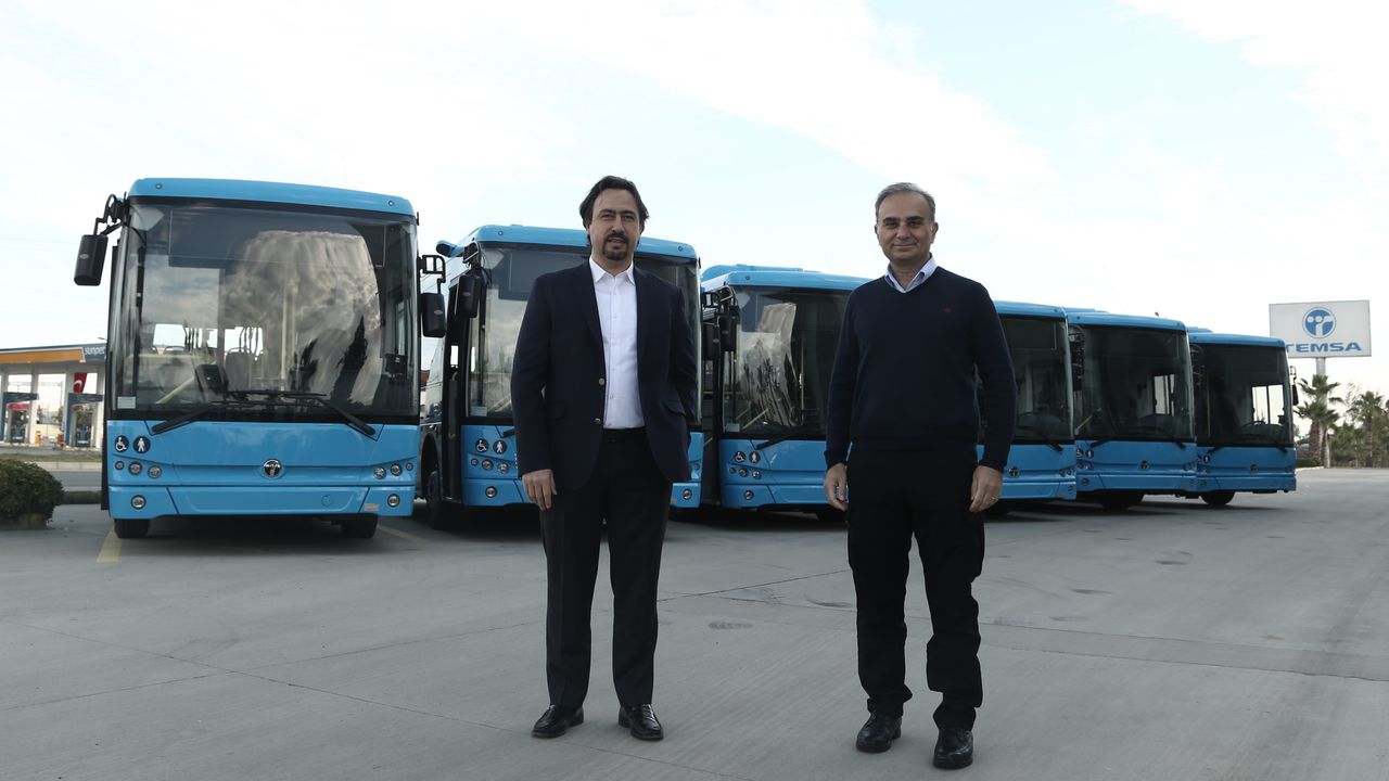 Adana'dan İsveç'e elektrikli otobüs