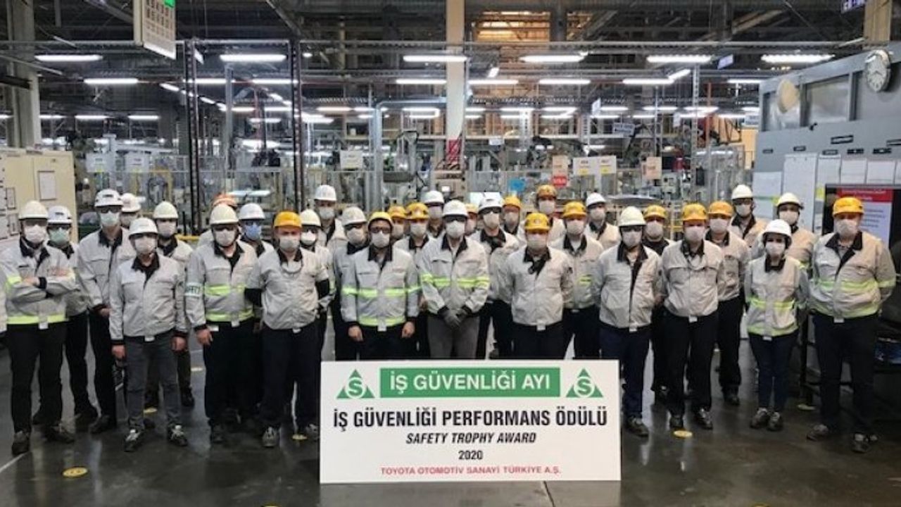 Toyota, her yıl Ocak ayını ‘‘İş Güvenliği Ayı’’ olarak kutluyor