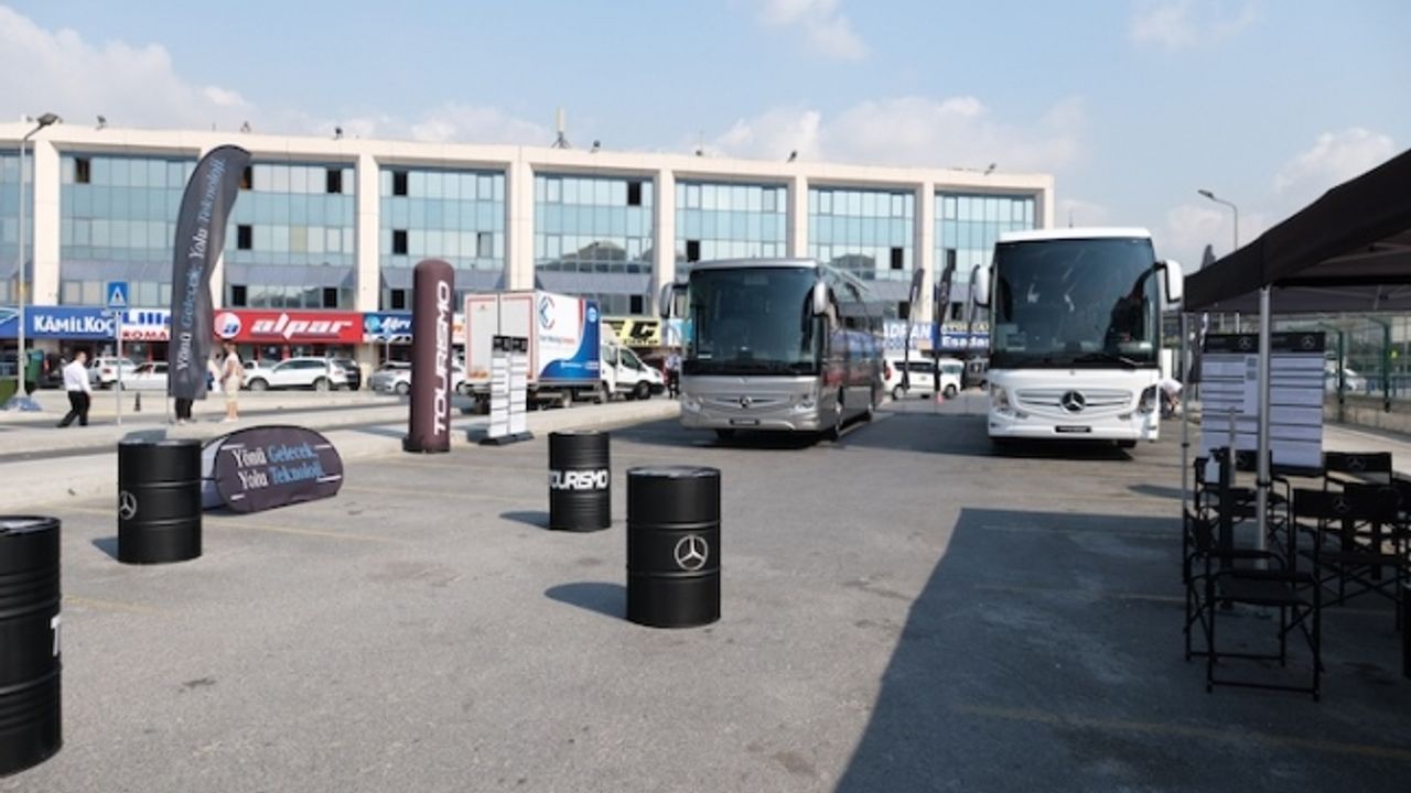 Mercedes, otobüslerdeki 41 yenilik için Otogar'da  