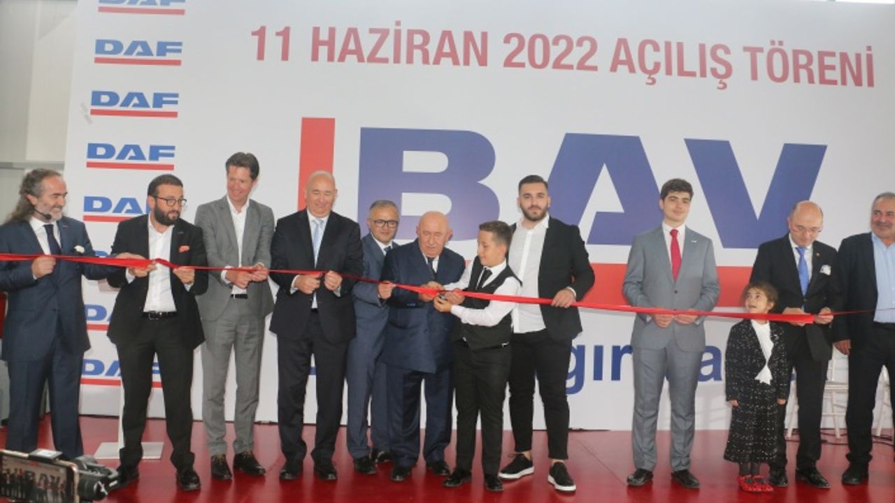 Bursa Ağır Vasıta ödüllü DAF merkezini Gemlik'te açtı