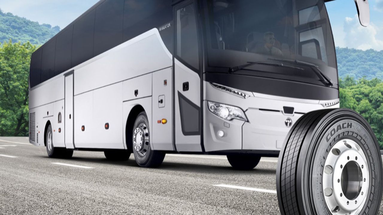 Yeni nesil Bridgestone lastikleri Temsa otobüslerinde