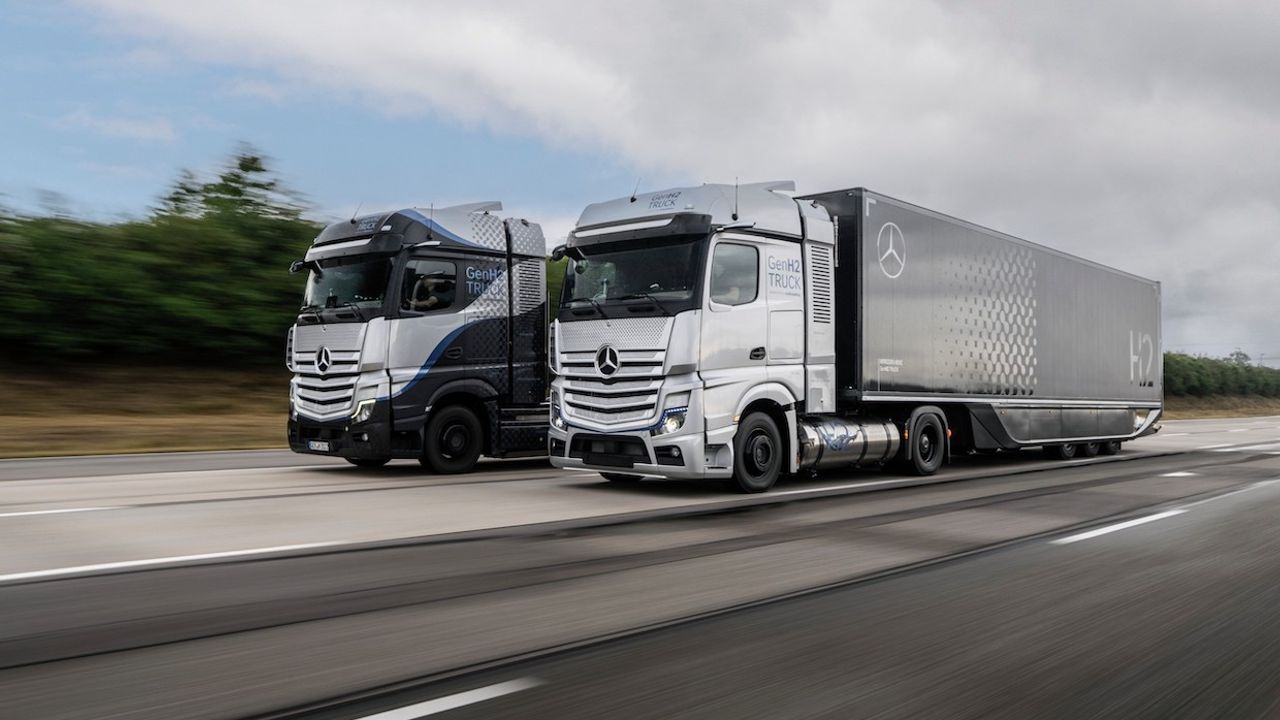 Daimler Truck, hidrojenli ikinci prototipin testine başladı