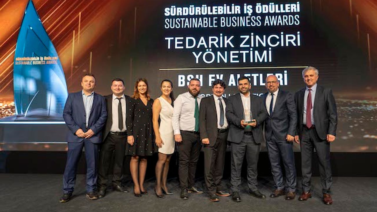 BSH Türkiye, “Green Logistics” projesi ile ödül aldı