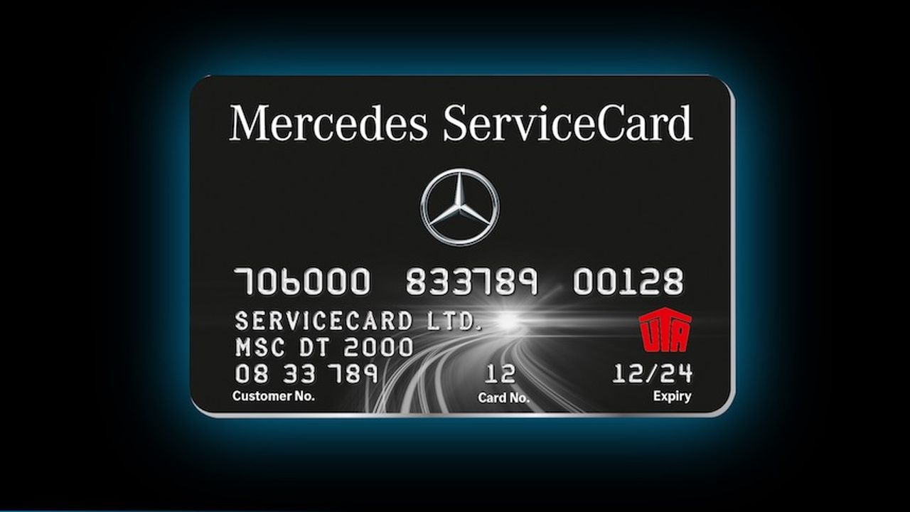 Mercedes Service Card ile kamyoncular yurtdışında rahat