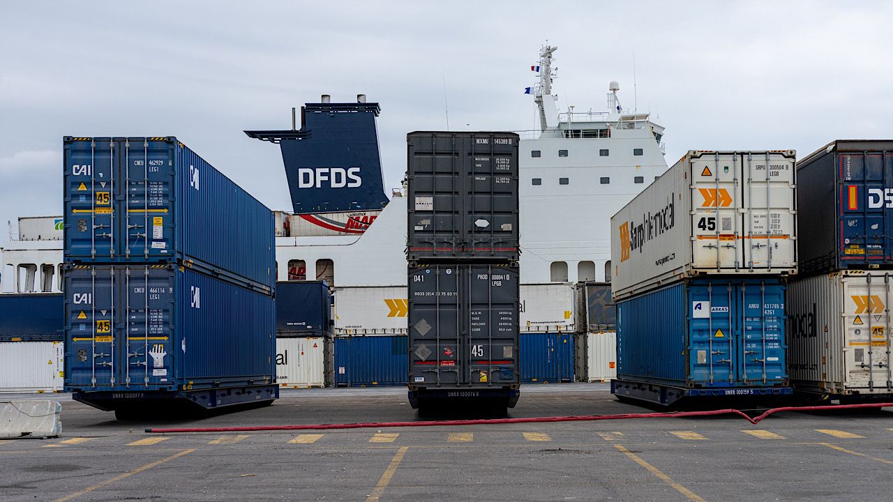 DFDS, intermodal çözümüyle Paris'e 6 günde taşıyacak