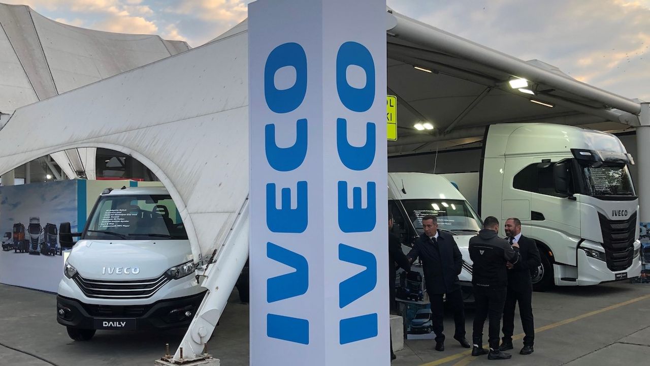 IVECO Otomotiv logitrans'ta S-Way ve Daily araçlarını sergiledi