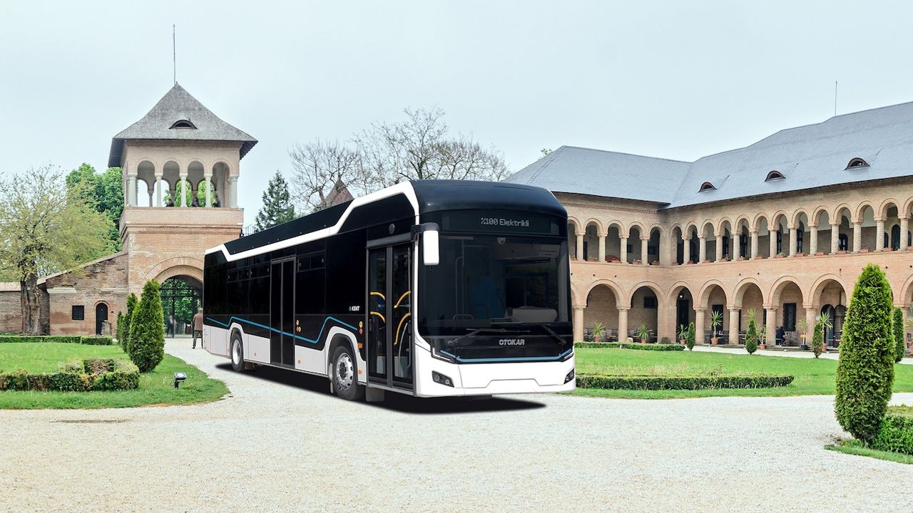 Otokar, Romanya’ya 12 adet elektrikli otobüs ihraç etti