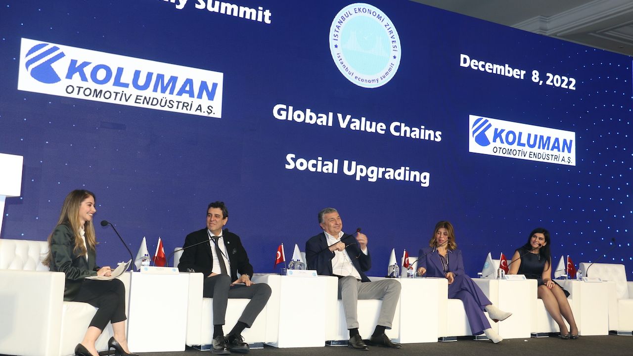 Koluman Holding sponsorluğunda ‘Sosyal Kalkınma’ konulu panel düzenlendi