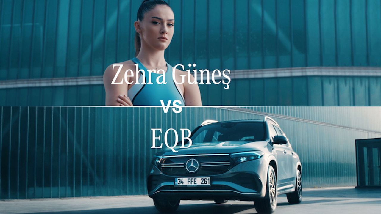 Mercedes EQB'nin reklam yüzü milli voleybolcu Zehra Güneş oldu