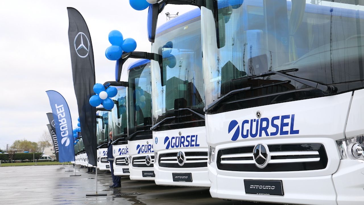 Gür-Sel Turizm, 25 adet Mercedes-Benz Intouro ile filosunu genişletiyor
