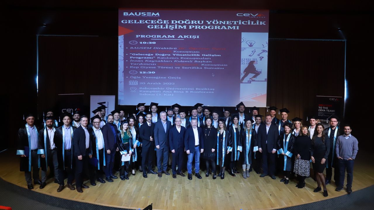 CEVA Lojistik ve Bahçeşehir Üniversitesi ilk mezunlarını verdi