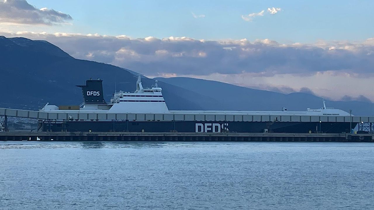 DFDS yardım gemisi İskenderun'a ulaştı