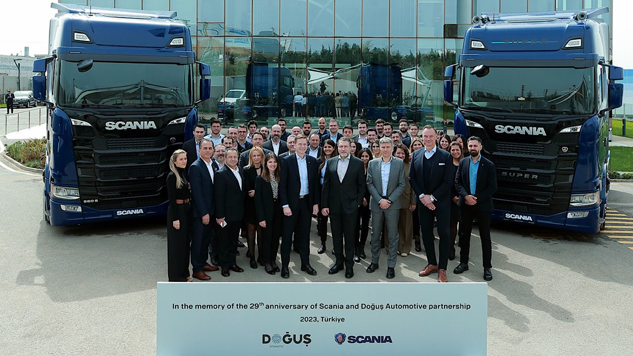 Scania üst düzey yönetiminden Türkiye'ye ziyaret