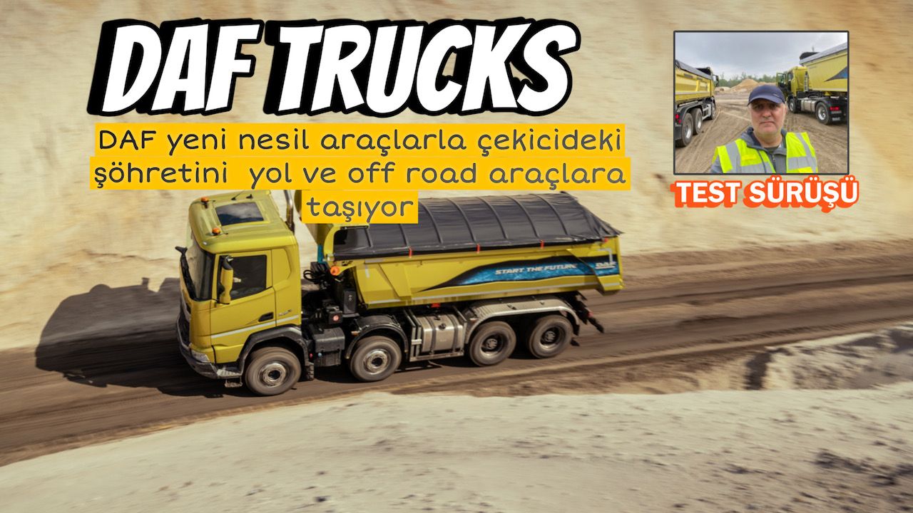 DAF çekicideki şöhretini mesleki kamyonlara da taşıyor
