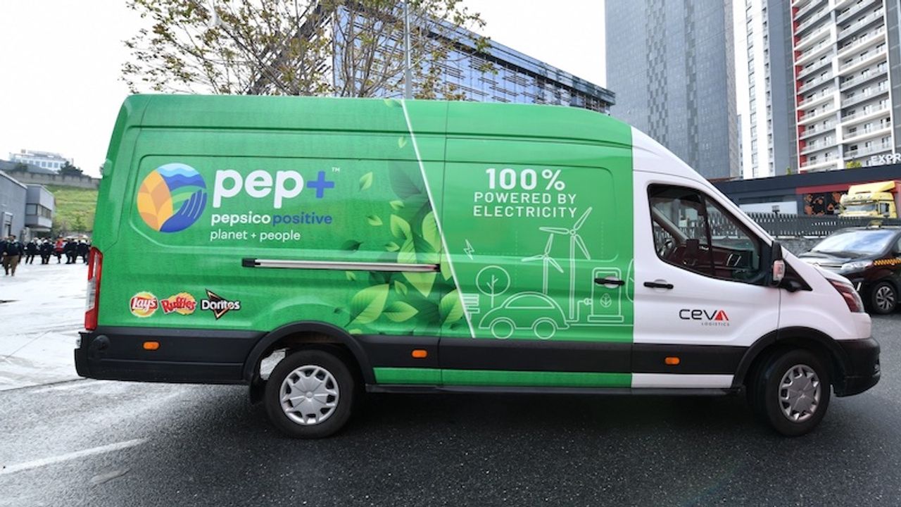 PepsiCo elektrikli E-Transit yatırımı ile yeşil dönüşüme devam etti