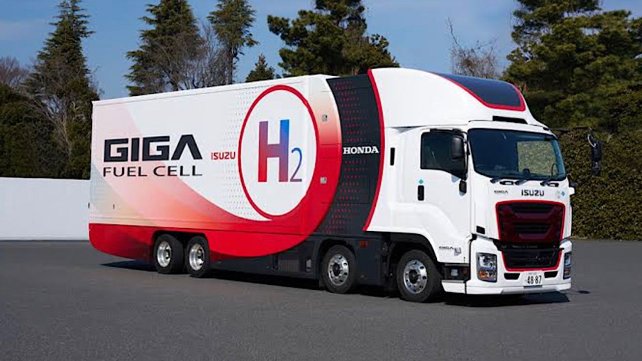 Isuzu yakıt hücreli kamyon için Honda ile anlaştı