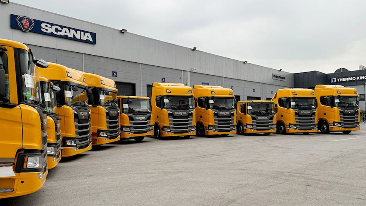 Mertur, araç parkına 20 adet Scania daha ekledi