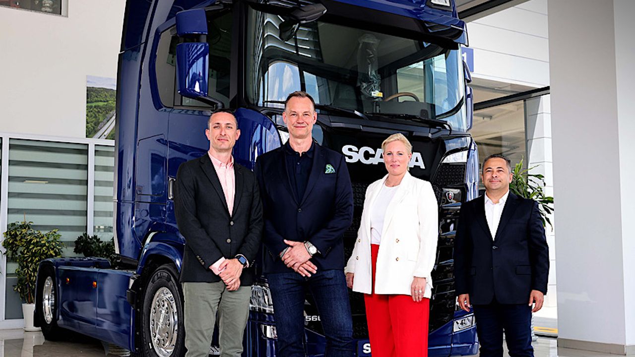 Scania üst düzey yönetimi Türkiye’yi ziyaret etti