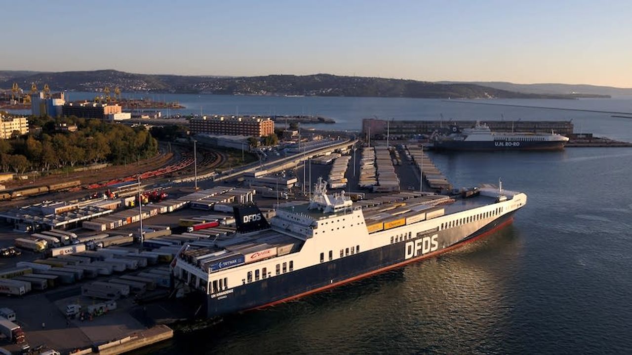 719 bin araç taşındı birinci Pendik-Trieste hattı oldu