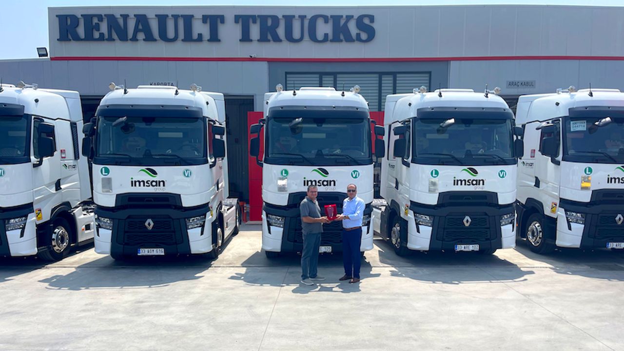 Erman Ticari Araçlar'dan İmsan Group’a 50 adet yeni Renault  Trucks T 520 çekici 
