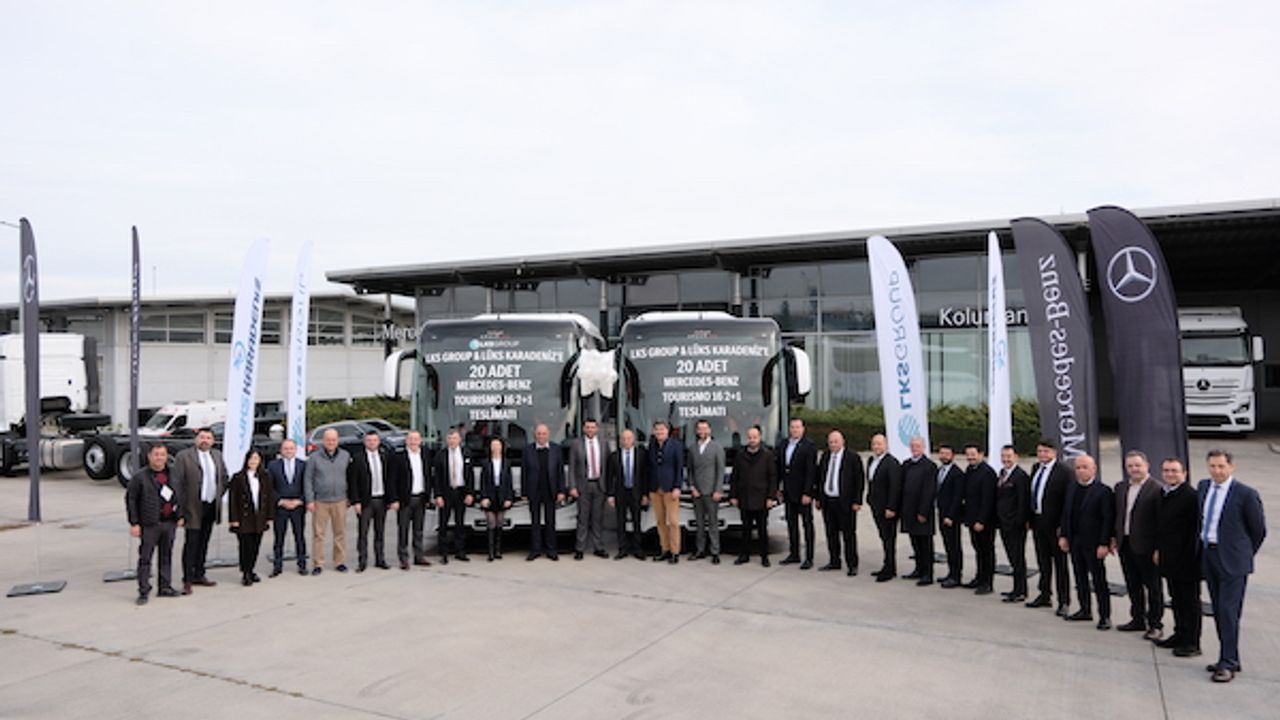 LKS Group, Koluman'dan 20 adet Mercedes-Benz Tourismo aldı