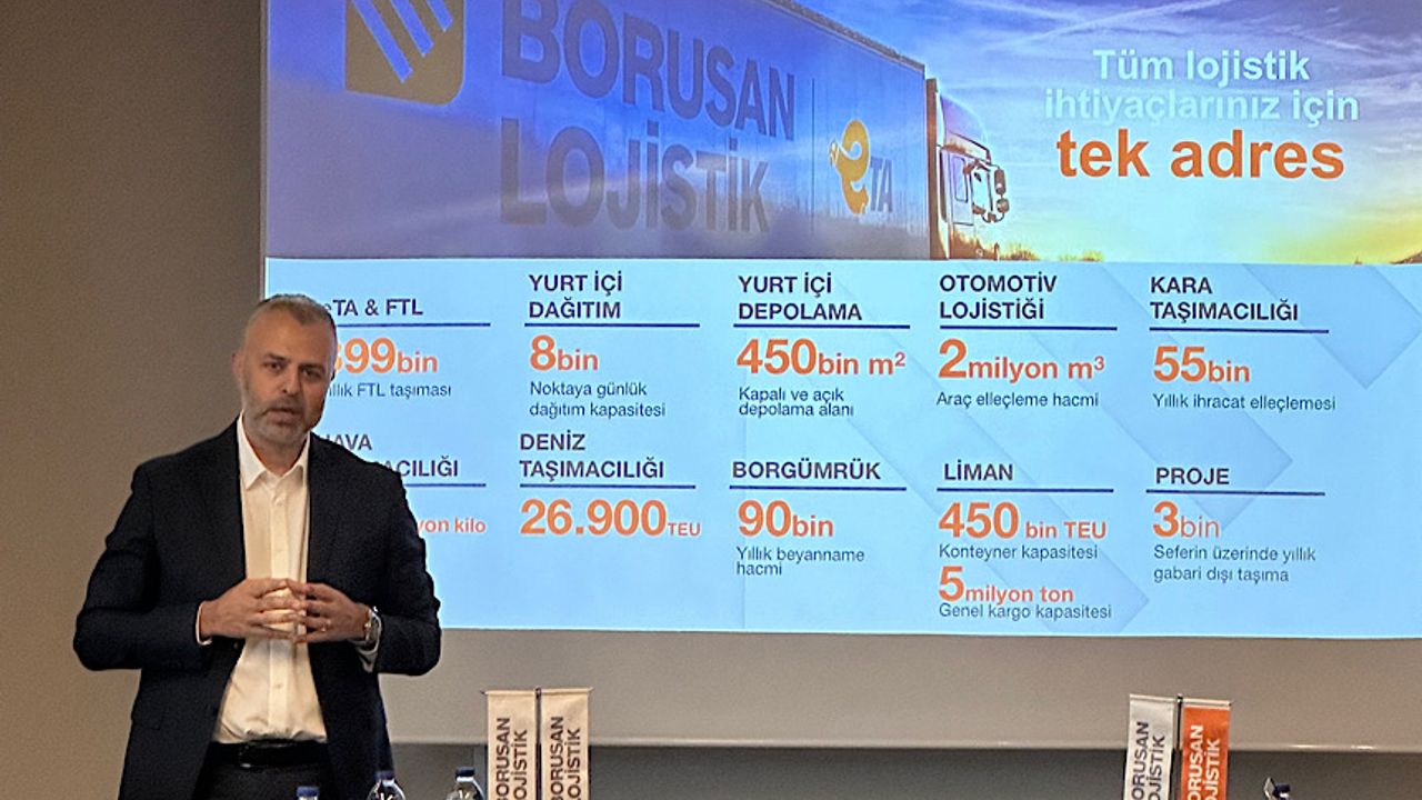 Serdar Erçal, “Borusan Lojistik Türk sahipliğinde sektörün en büyük firması”