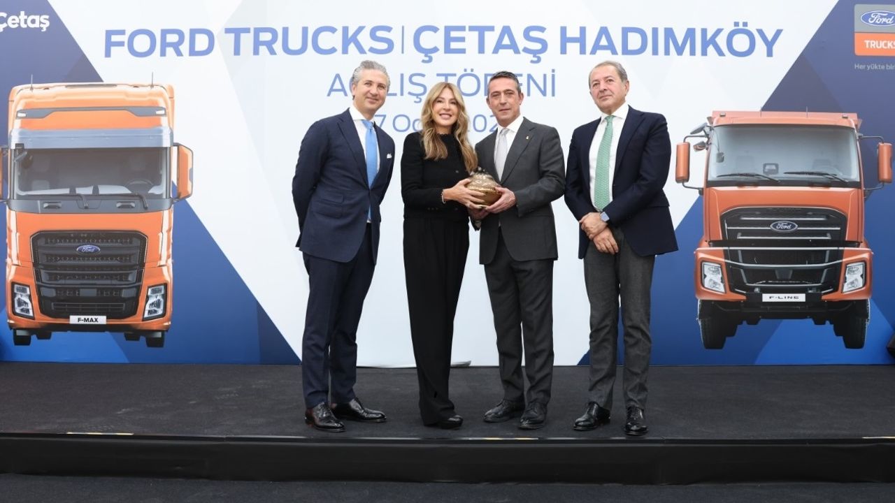 Ford Trucks yeni bayisini Çetaş Otomotiv ile Hadımköy'de açtı