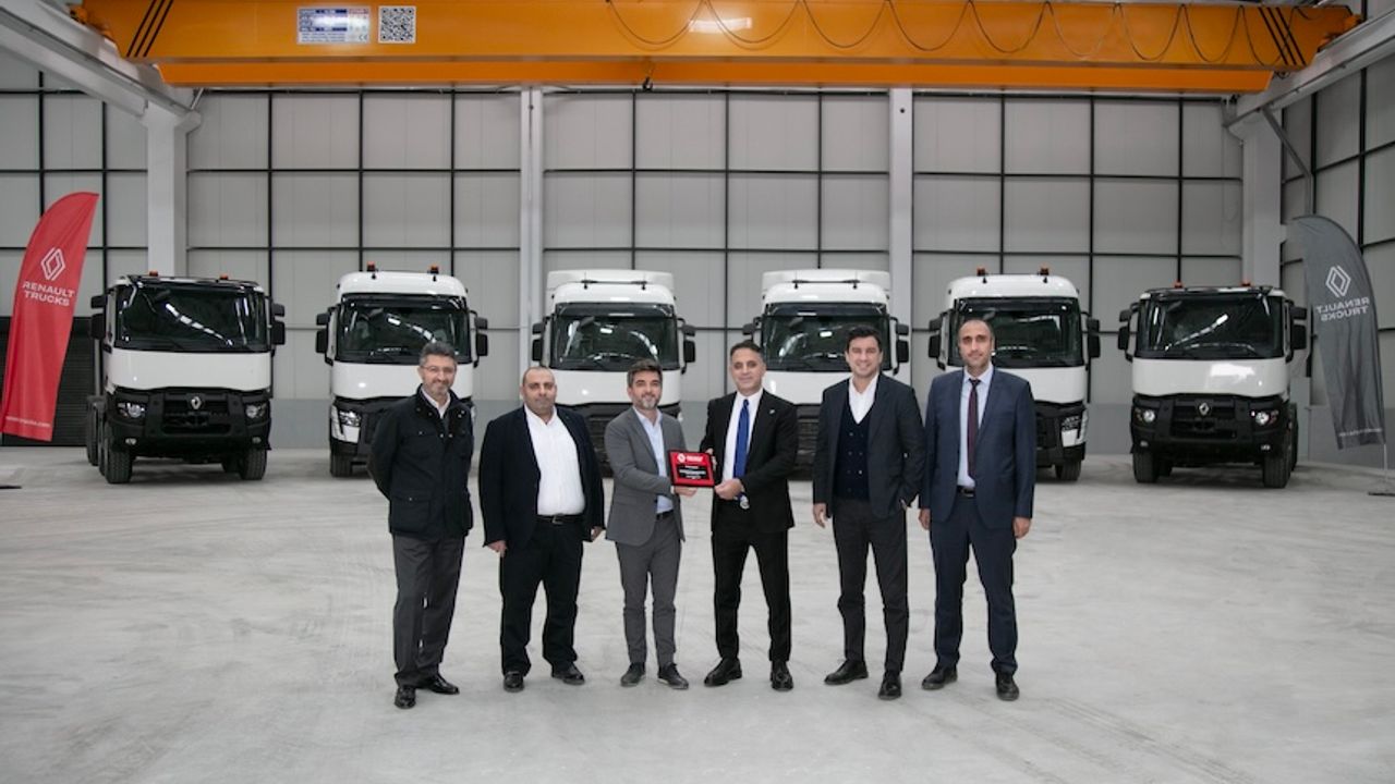 Ziver İnşaat, 50 adetlik yatırımla Renault Trucks takımı oluşturdu