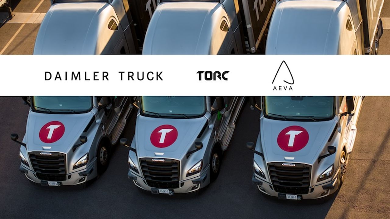 Daimler Truck, Torc Robotics ve Aeva’dan teknoloji iş birliği