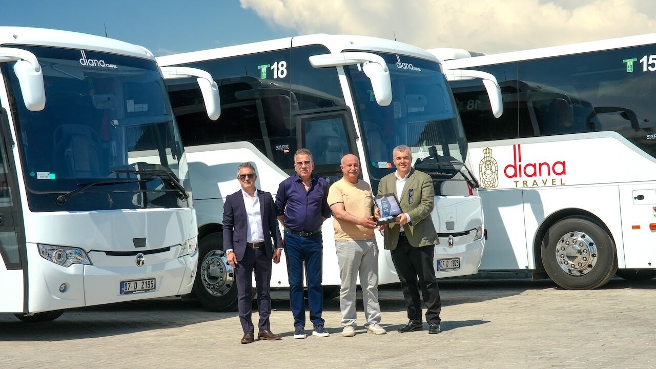 TEMSA, Diana Travel’a  9 adet Safir'i teslim etti