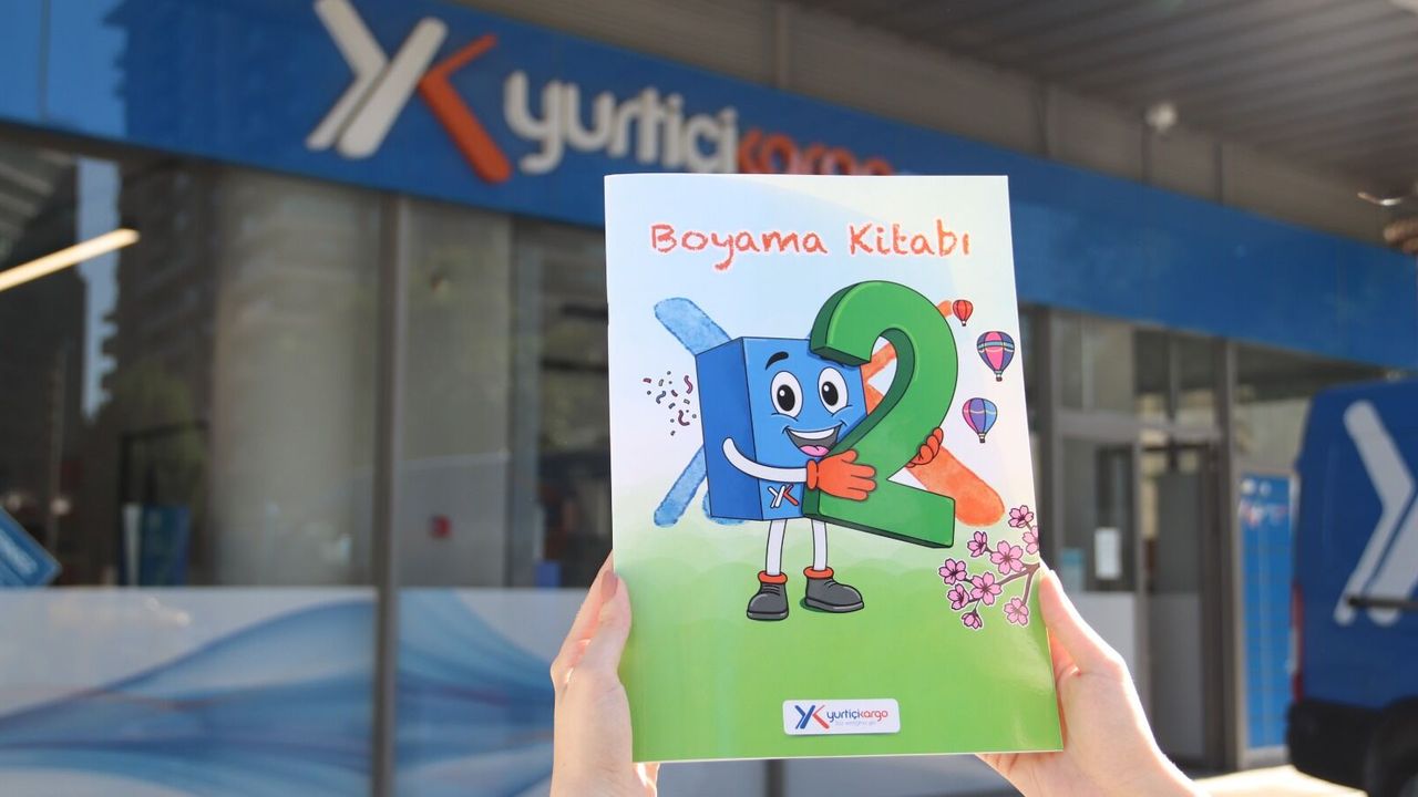 Yurtiçi Kargo, büyük ilgi gören boyama kitabının 2. sini çıkardı