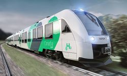 İlk hidrojenli tren Suudi Arabistan’da sergileniyor