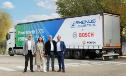 Rhenus ve Bosch Grubu alternatif yakıtlı çekiciyi test ediyor