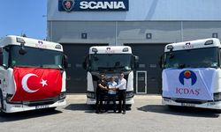 Scania'dan İçdaş'a 10 adet Scania çekici
