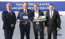 DFDS rekor yatırımla Türkiye üretimi 450 adet Krone treyler aldı