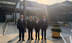 Kocaeli Valisi Aktaş ilk intermodal terminal Railport’u ziyaret etti