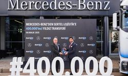 Aksaray'ın 400 bininci kamyonu Sertel filosunda