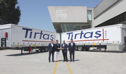 Tırtaş Uluslararası Nakliyat’tan 60 adetlik Tırsan yatırımı