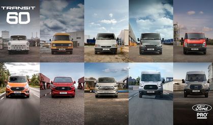 Ford Transit 60 yılda 13 milyon adedi aştı