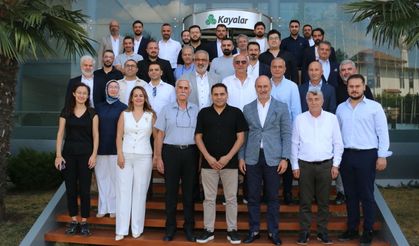 TREDER üyeleri, Kayalar Kimya’yı ziyaret etti