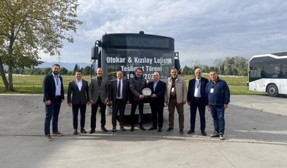 Otokar, Türk Kızılay'a 5 araçlık teslim etti