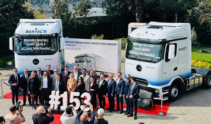 Sertel Lojistik, 153 Adet Mercedes-Benz Actros L ile Filosunu Güçlendirdi