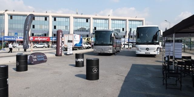 Mercedes, otobüslerdeki 41 yenilik için Otogar'da  