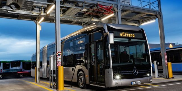 Mercedes-Benz Türk, elektrikli otobüs testleri için yeni patent başvurusu yaptı