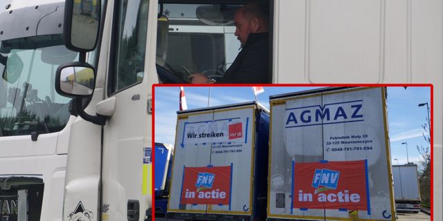 Avrupa’da maaşları ödenmeyen kamyon sürücüleri grev yapıyor