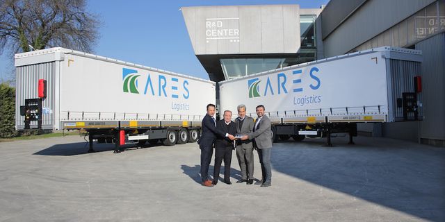 Ares Logistics, 100 adet yeni yatırımla Tırsan filosunu 320'ye çıkardı