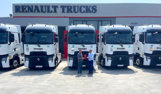 Erman Ticari Araçlar'dan İmsan Group’a 50 adet yeni Renault  Trucks T 520 çekici 