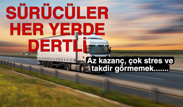 Alman sürücüler de işinden memnun değil