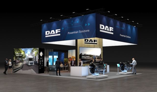 DAF Components yeni otobüs motorlarıyla Busworld'de